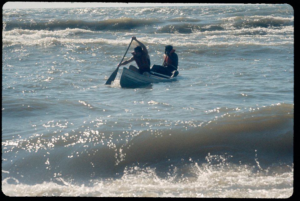 Canoeing on the Lake 1970